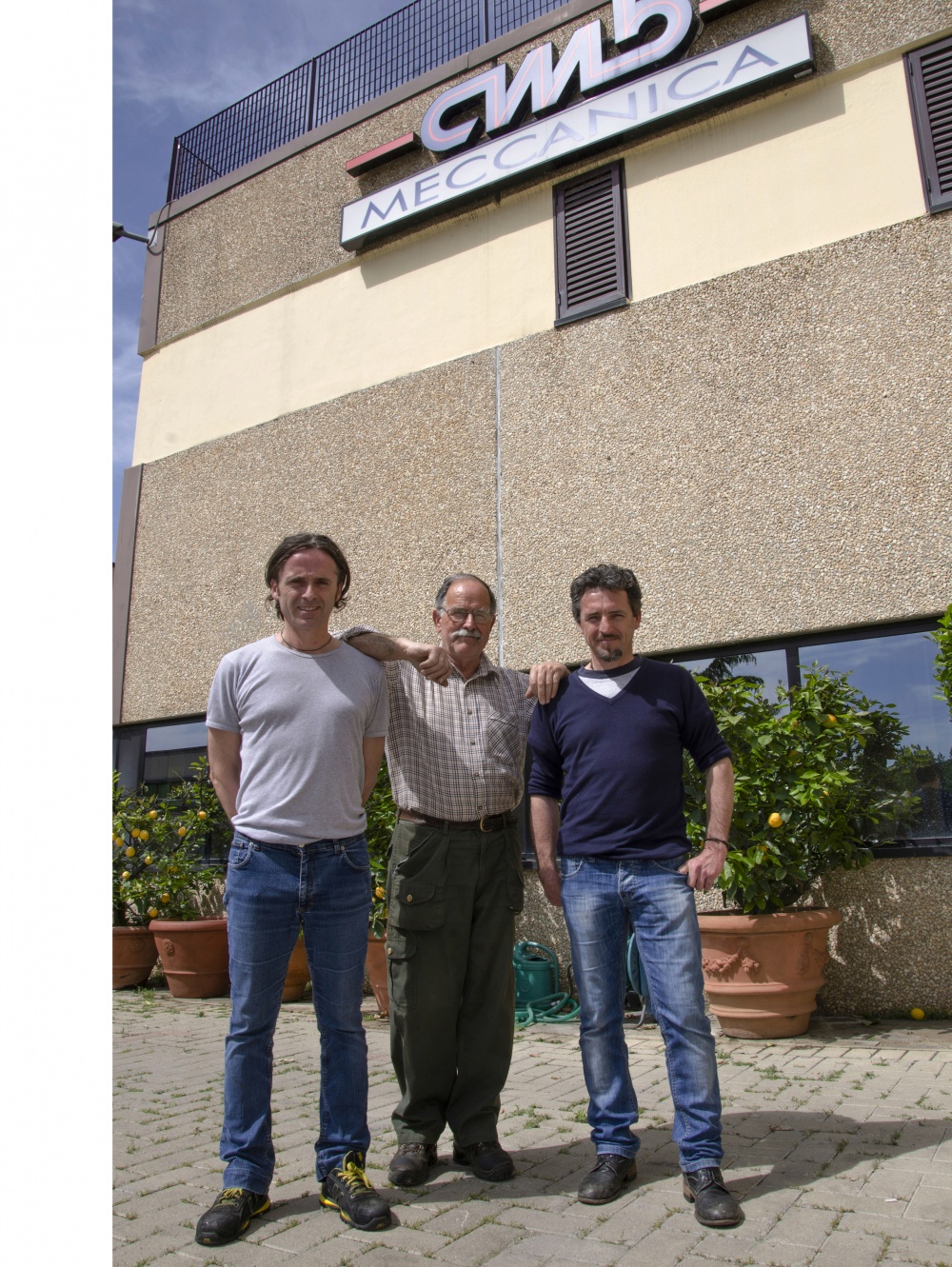 i fondatori dell'azienda cmb